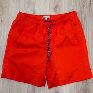 Alex Mill tech shorts in red men’s medium